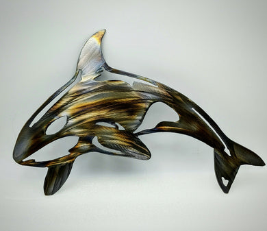 Jumping Orca, Metal Art local pick up