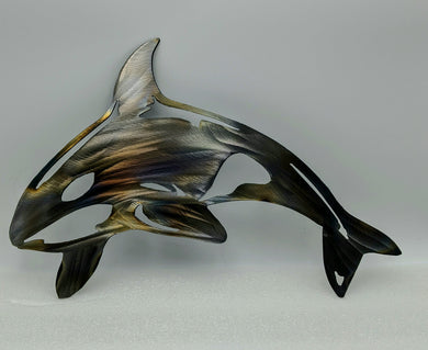 Jumping Orca, Metal Art local pick up