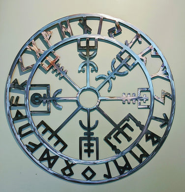 Viking Compass, Metal Art