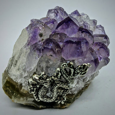 Dragon on Amethyst