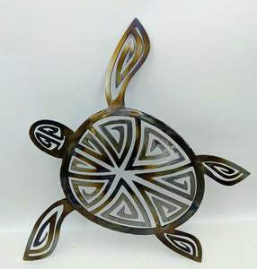 Turtle metal art local pick up