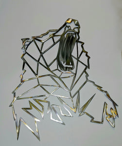 Grizzly Bear Metal art local pick up