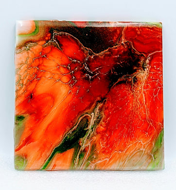 Acrylic Flow Trivet, Handmade by Lisa- Local pickup