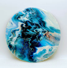 Load image into Gallery viewer, Acrylic Flow Art on vinyl, Resin Coated -  local pick up