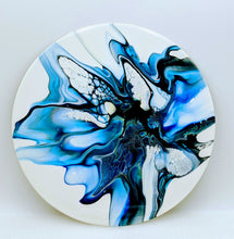 Load image into Gallery viewer, Acrylic Flow Art on vinyl, Resin Coated -  local pick up