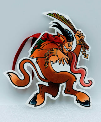Handmade Water Proof Coated Krampus Decorations-Wildlycreative
