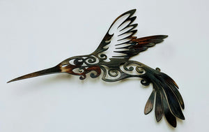 Hummingbird  Metal art  Local pick up