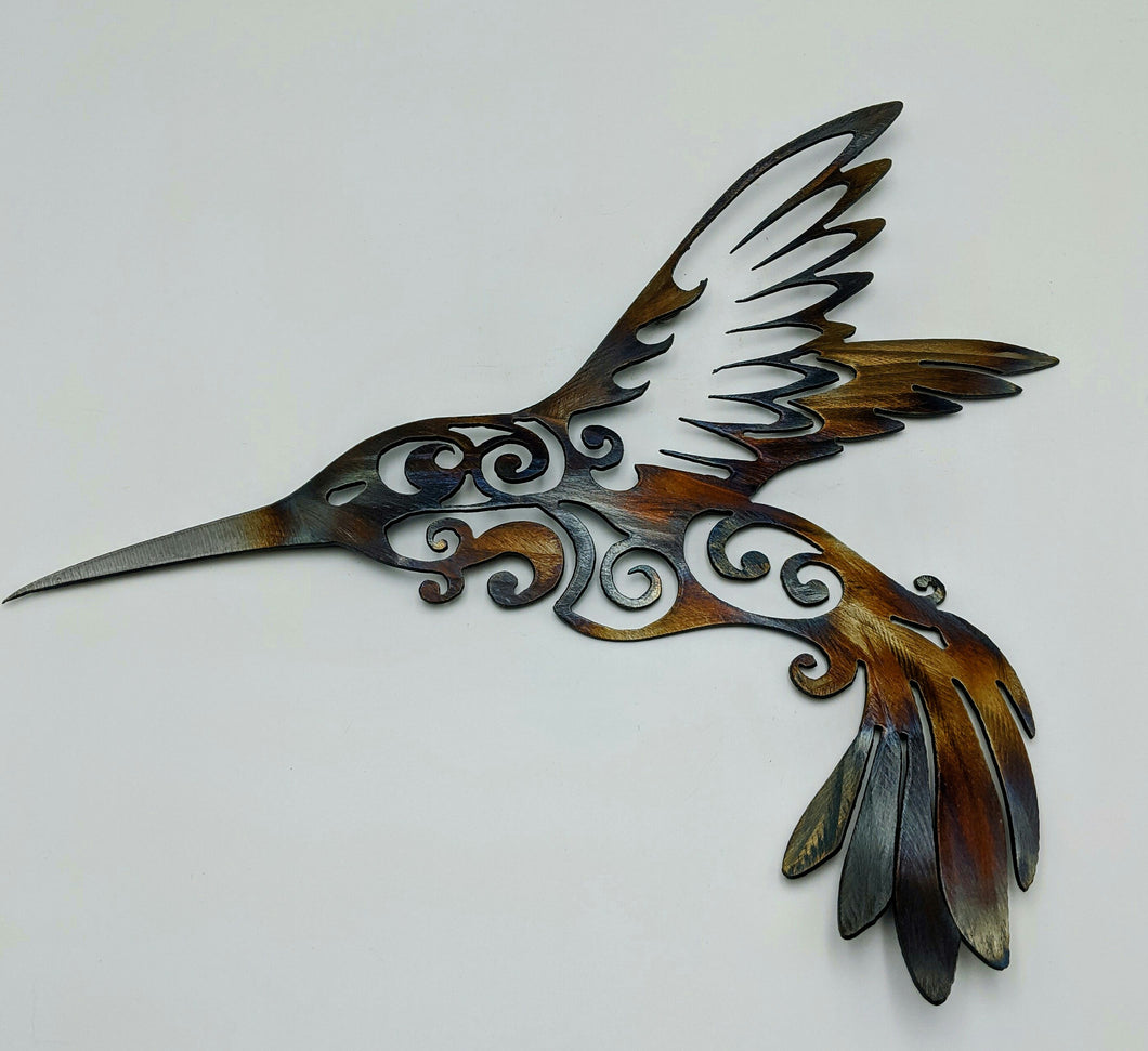 Hummingbird  Metal art  Local pick up