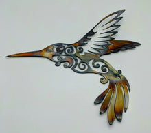 Load image into Gallery viewer, Hummingbird  Metal art  Local pick up