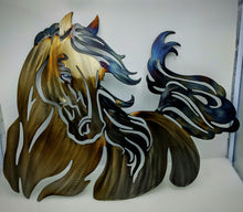 Load image into Gallery viewer, Horse -Metal art local pick up