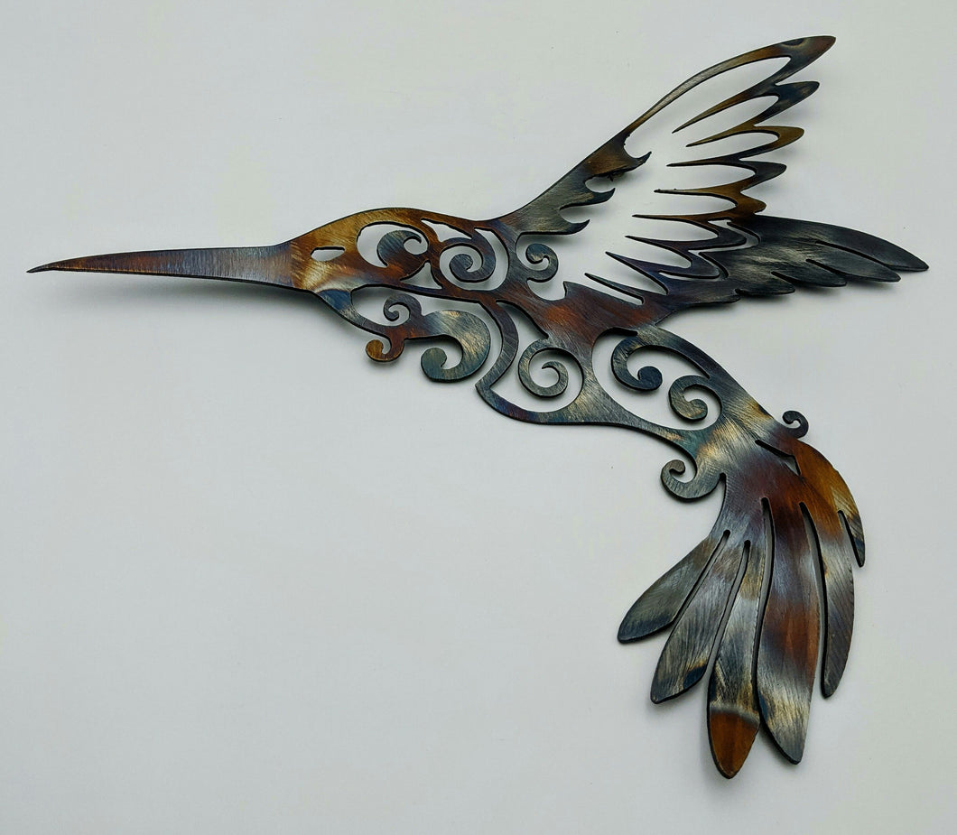 Hummingbird  Metal art  Local pick up