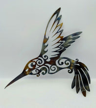 Load image into Gallery viewer, Hummingbird  Metal art  Local pick up