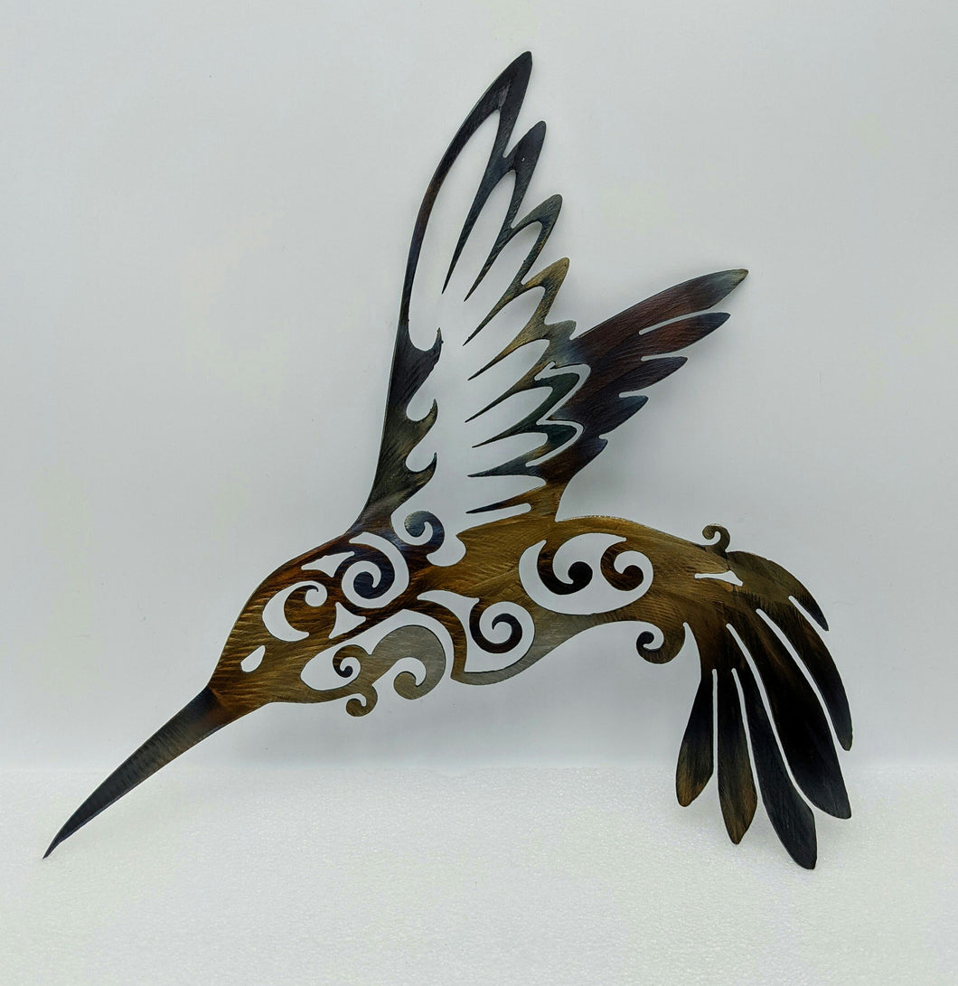 Hummingbird  Metal art  Local pick up