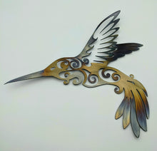 Load image into Gallery viewer, Hummingbird  Metal art  Local pick up