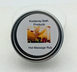 Hot Muscle Rub -Kootenay Bath Products