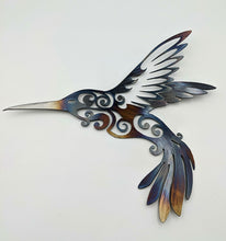 Load image into Gallery viewer, Hummingbird  Metal art  Local pick up