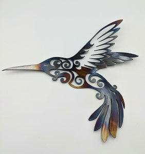 Hummingbird  Metal art  Local pick up