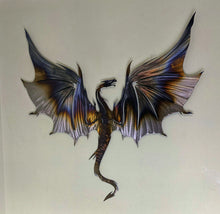 Load image into Gallery viewer, Flying Dragon- Metal Art