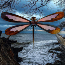 Load image into Gallery viewer, Dragonfly Metal Art