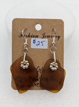 Load image into Gallery viewer, Local Island Sea Glass , 925 Sterling Silver hook, Earrings local pick up