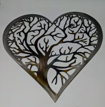 Load image into Gallery viewer, Heart Tree of Life - Metal Art-Local pick up