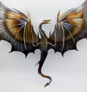 Flying Dragon- Metal wall Art