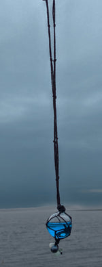 Netted, Glass Bobber  - Siren Sea Glass