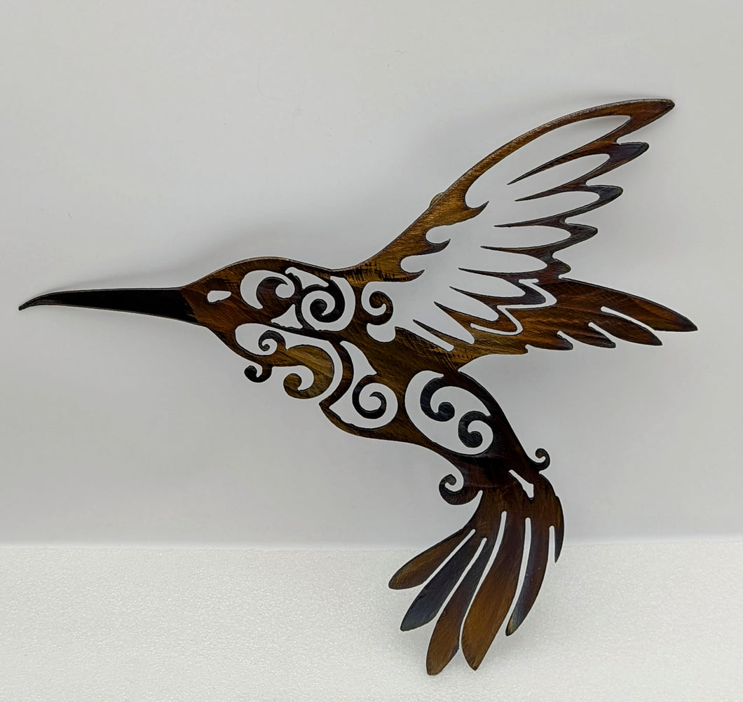 Hummingbird  Metal Art