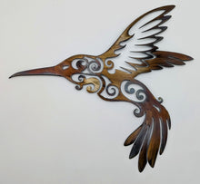 Load image into Gallery viewer, Hummingbird  Metal Art