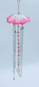 Sun Catcher With Rose Quartz Heart