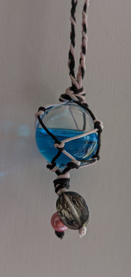 Netted, Glass Bobber  - Siren Sea Glass