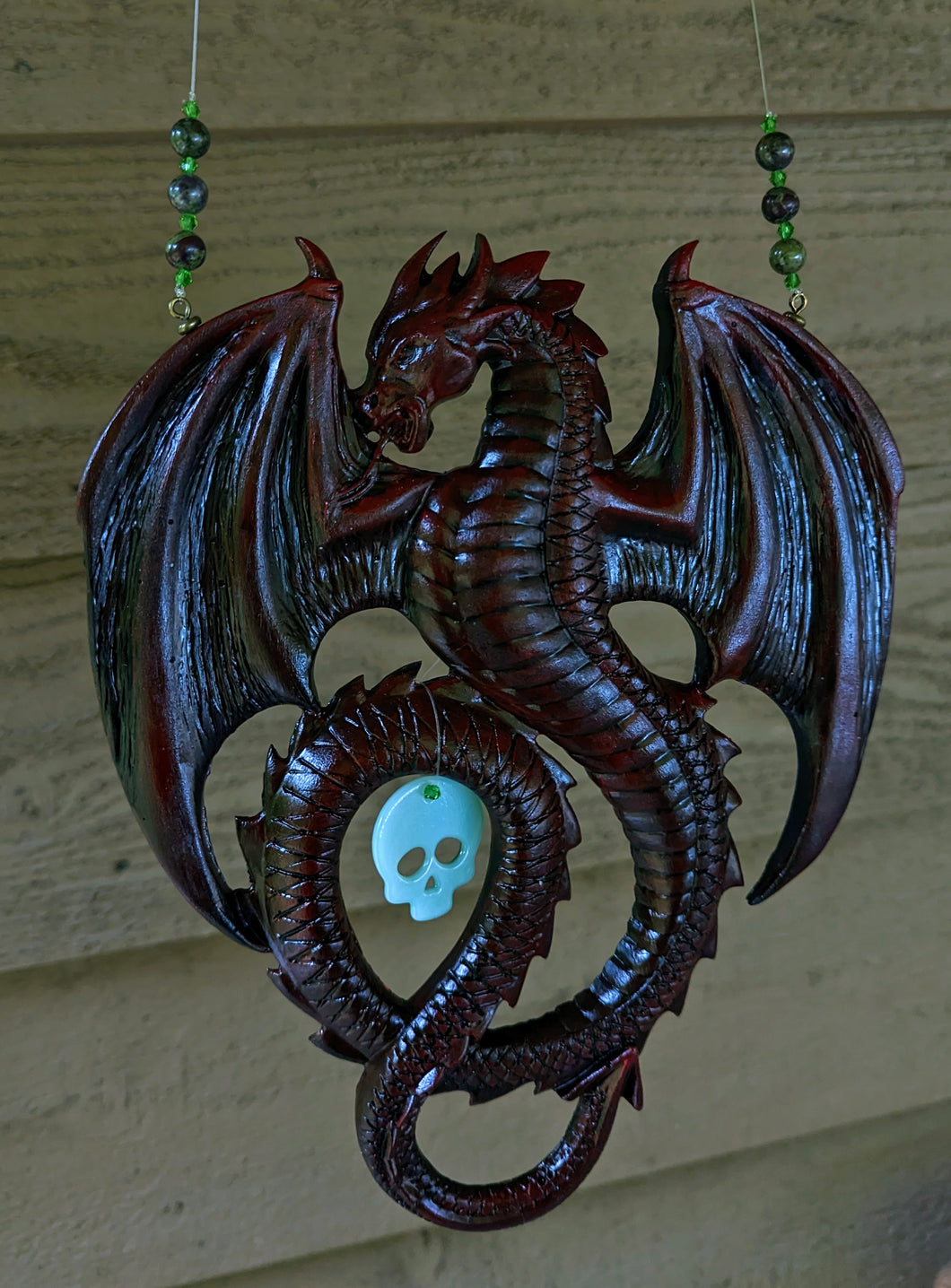 Dragon - hanging skull