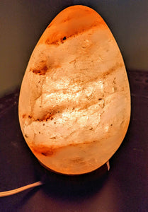 Feng Shui Himalayan salt lamp local pick up or delivery - Echo of a Stone 