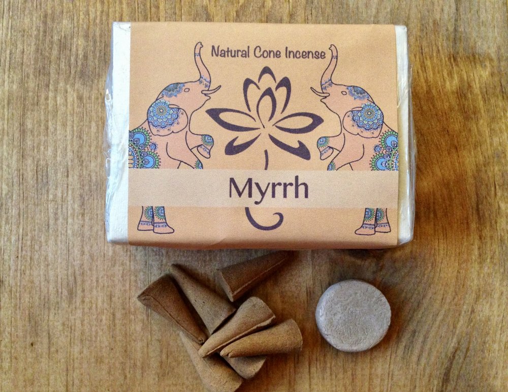 Myrhh Cone Incense local pick up