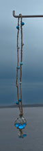 Load image into Gallery viewer, Netted, Glass Bobber with sea glass &amp; Shells - Siren Sea Glass