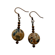 Load image into Gallery viewer, Antique Copper, Earrings - Spare Time Creations