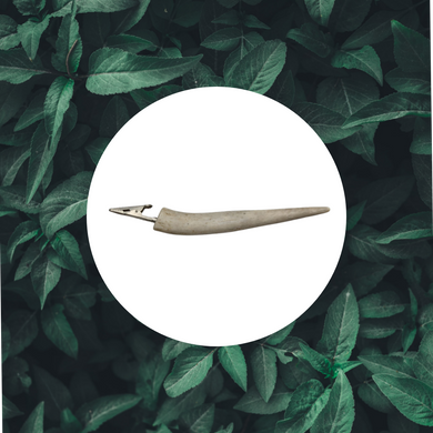 Large Deer Antler roach clip - Siren Sea Glass