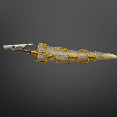 Small Deer Antler roach clip - Siren Sea Glass