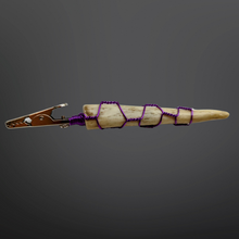 Load image into Gallery viewer, Small Deer Antler roach clip - Siren Sea Glass