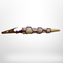 Load image into Gallery viewer, Small Deer Antler roach clip - Siren Sea Glass