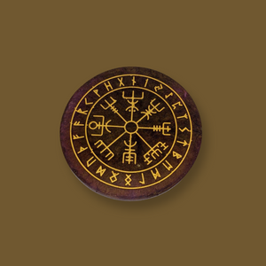 Viking Compass Coaster