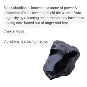 Black Obsidian pyramid