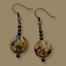 Load image into Gallery viewer, Antique Copper, Earrings - Spare Time Creations