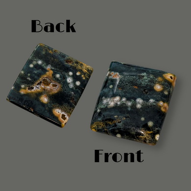Cabochon -Ocean Jasper