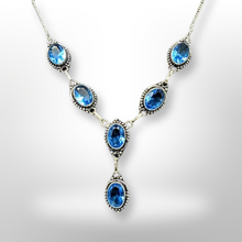 Load image into Gallery viewer, Blue Topaz - Necklace