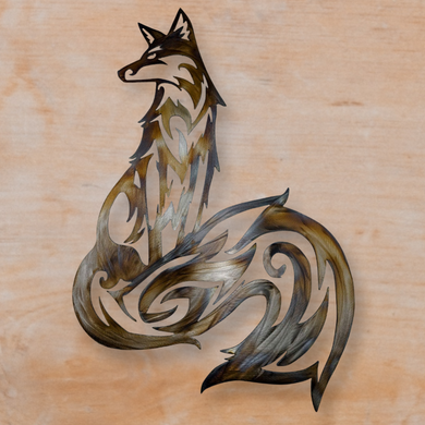 Fox - Metal wall Art