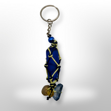 Load image into Gallery viewer, Netted, Sea glass, Keychain - Siren Sea Glass