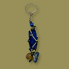 Load image into Gallery viewer, Netted, Sea glass, Keychain - Siren Sea Glass