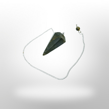 Load image into Gallery viewer, Labradorite pendulum &amp; Dowsing kit