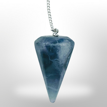 Load image into Gallery viewer, Rainbow Fluorite Pendulum &amp; Dowsing kit